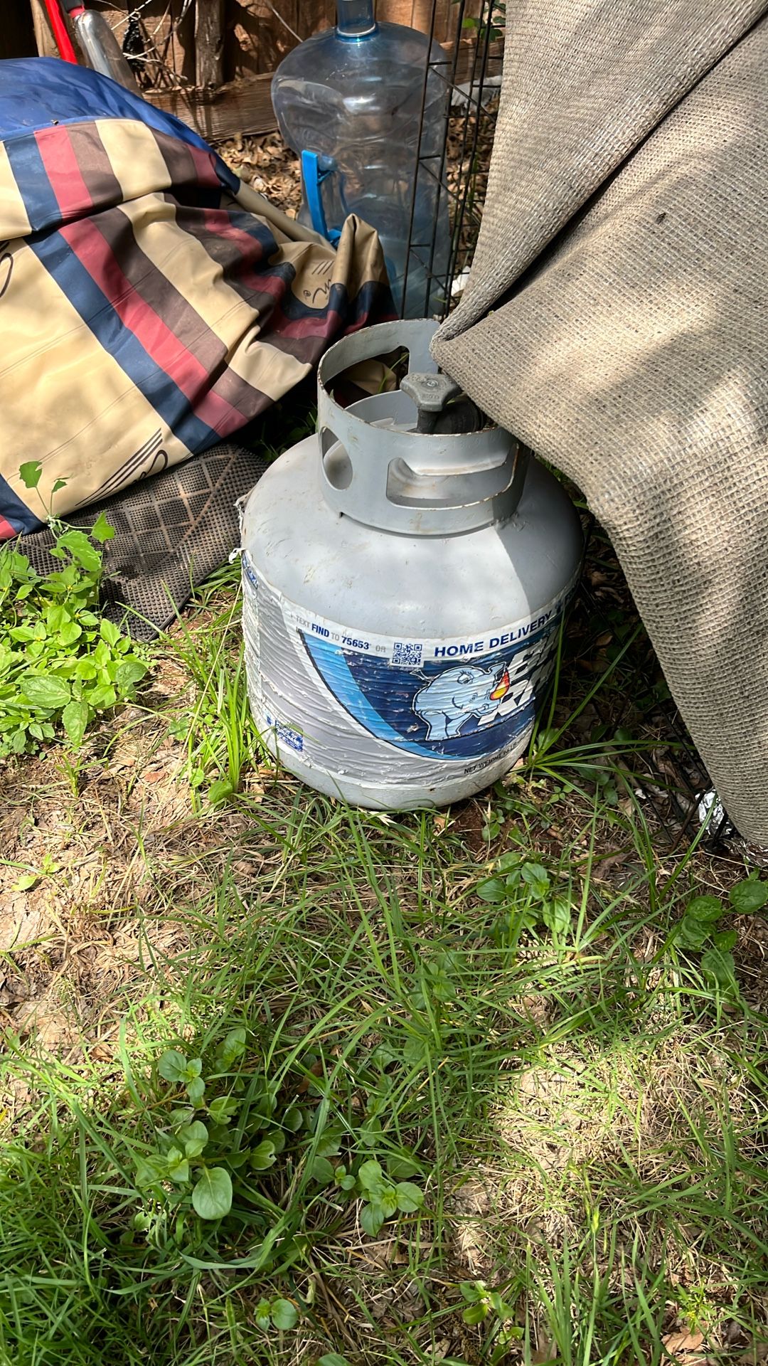 Propane Tank With Propane In It