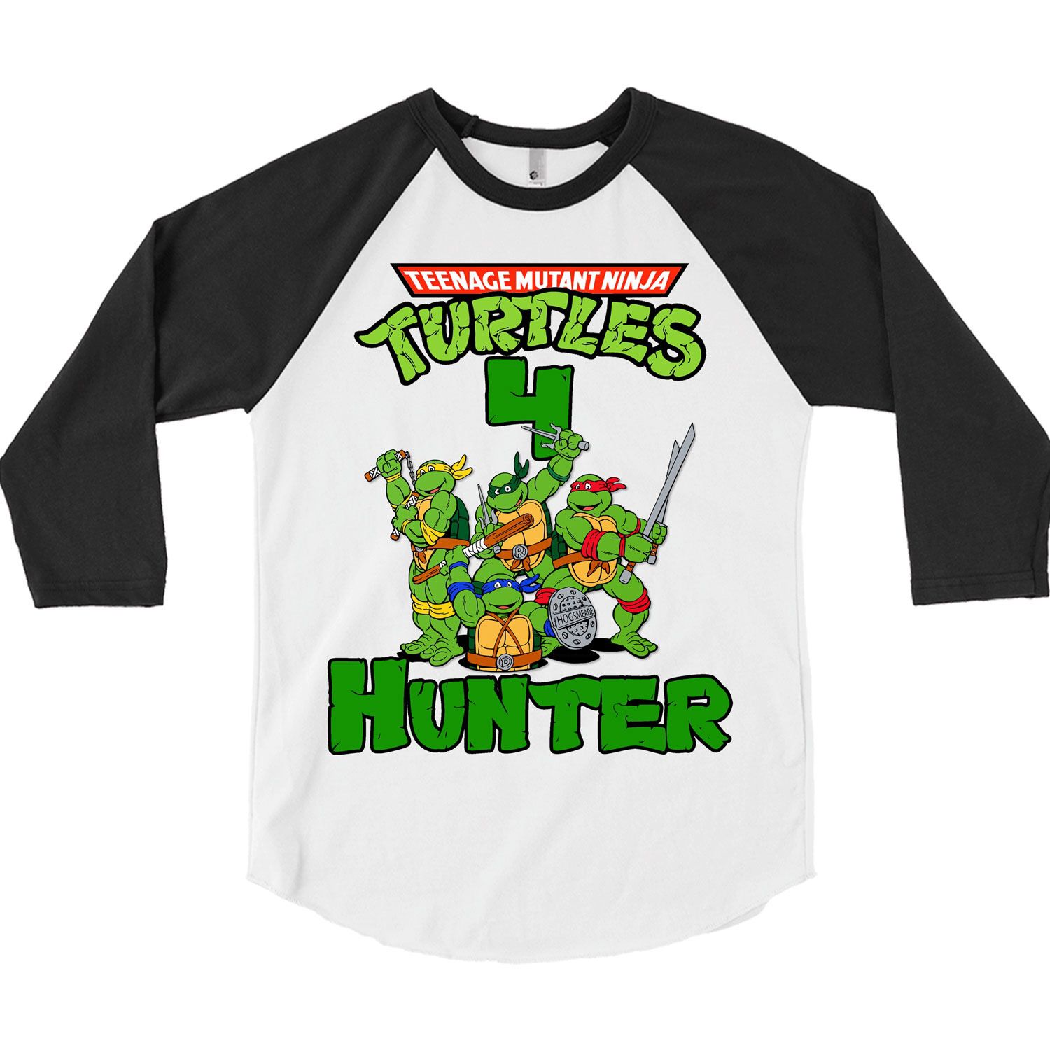 TMNT Birthday Shirt Boys Birthday Gift Ninja Turtles Kids Shirt