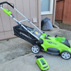 Greenworks Electric Lawn Mower 16"