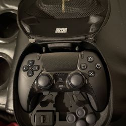 Black Dualsense Edge Ps5 Controller 