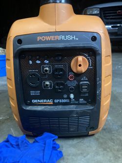 Generac Generator GP3300i VERY QUIET
