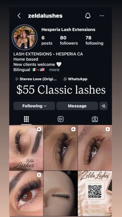 Lash extensions