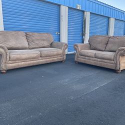 Beige Sofa Set - Delivery Available 