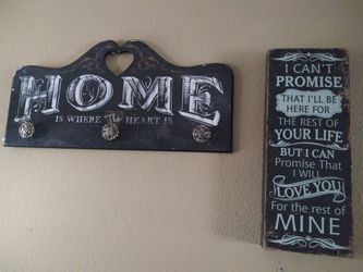 Wall hanging and coat hook hanging