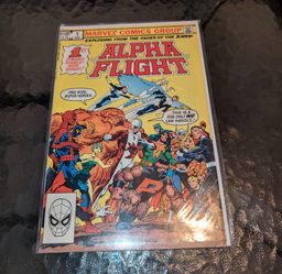 Vintage Comic Book Alpha Flight #1