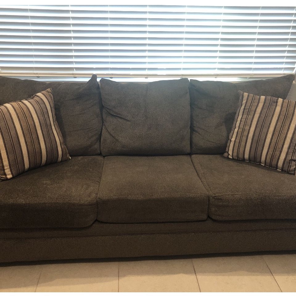 Sleeper Sofa With Full Size Bob-O-Pedic Gel Mattress