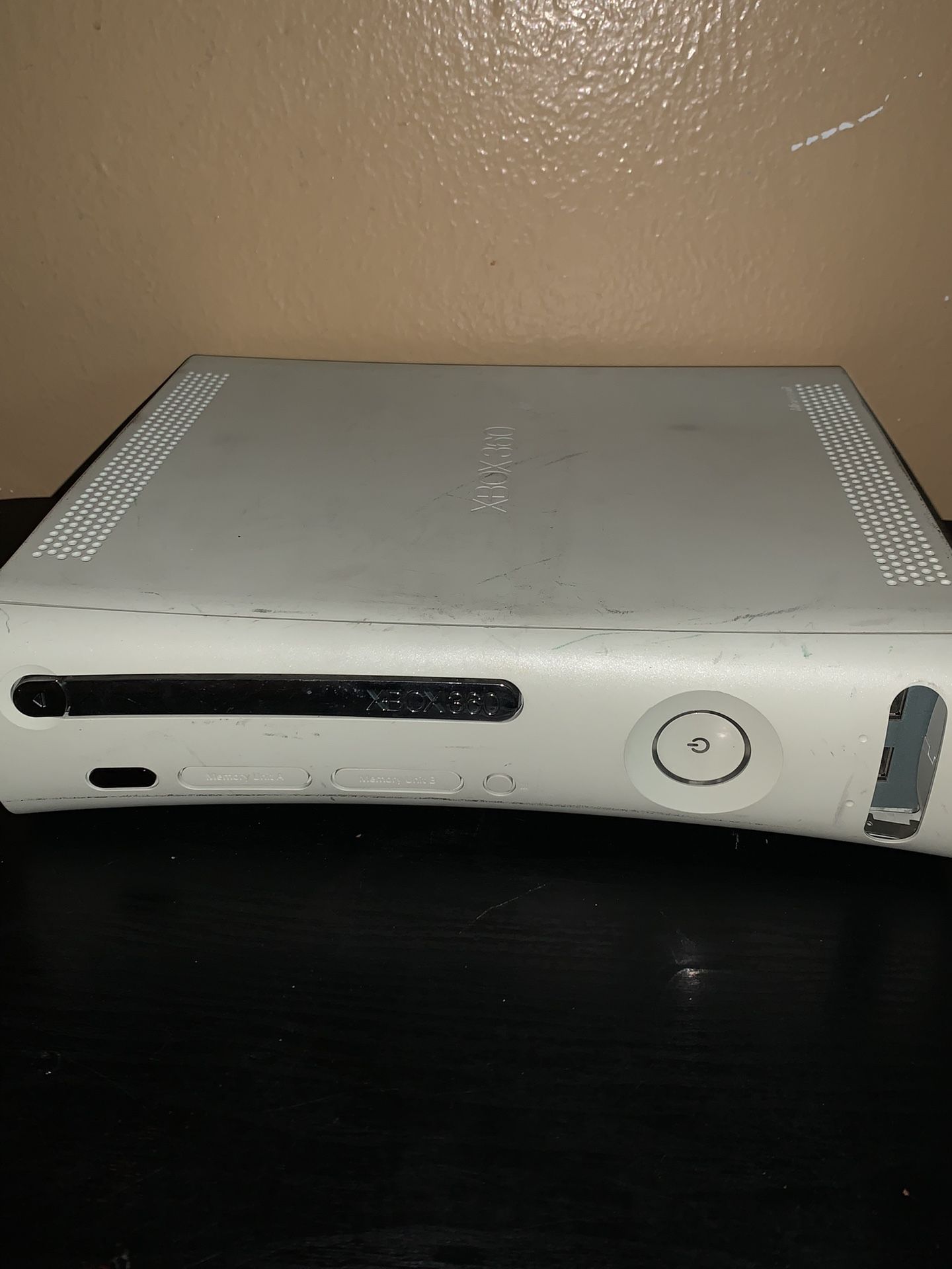 Xbox 360 White Console For Parts Video Game