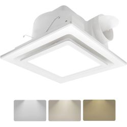 Bathroom Exhaust Fan with Light
