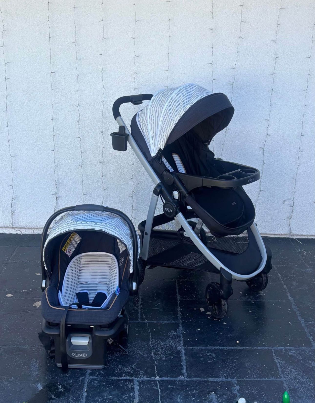 LIKE NEW GRACO MODES NEST 3 In 1 TRAVEL SYSTEM