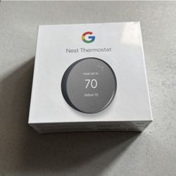 Google Nest Thermostat - Smart Programmable Wi-Fi Thermostat - Charcoal