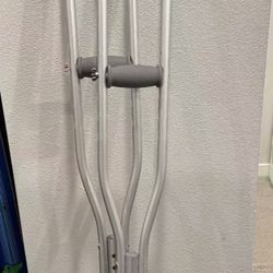 armpit crutches, lightly used