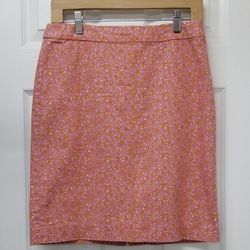 Talbots Floral Skirt 8P