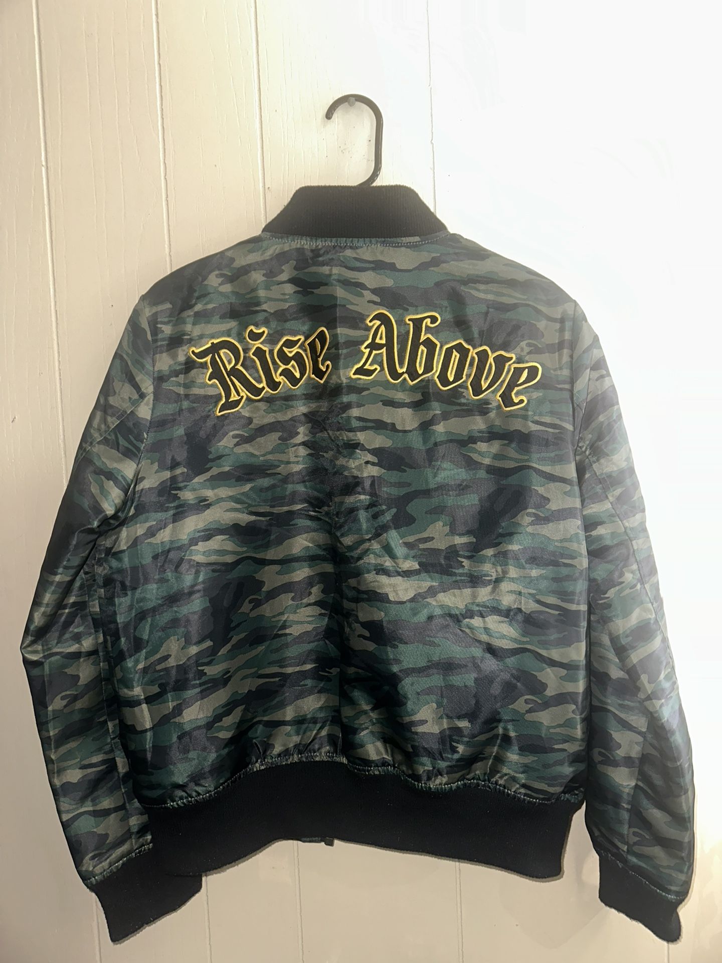 Camo Bomber Jacket
