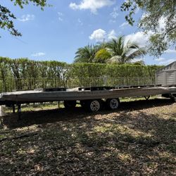 Flatbed Trailer 34’ Long 
