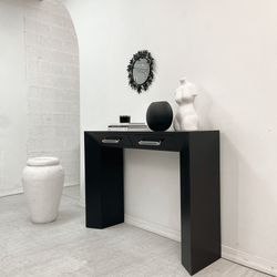 Black Entryway Table 