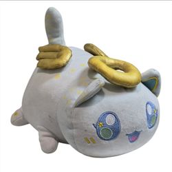 Unbranded Angel Kitty Cat Plush 11" Meow Stars Halo Wings Medium