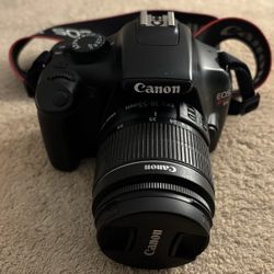 Canon Rebel T3 With EFS 18-5MM Lens