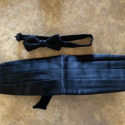 Cumber bun and bow tie For Tux