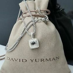 David Yurman White Topaz Petite Albion Necklace