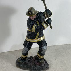 Red hats of courage firefighter "armed for action"