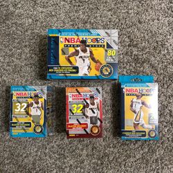 NBA Hoops Premium Stock Megas, Blasters And Hangers (prices listed in description)