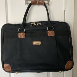 Jaguar Travel Luggage Overnight Duffel Bag – Black. Rarely used