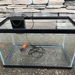 10 Gallon Fish Tank With Filter 