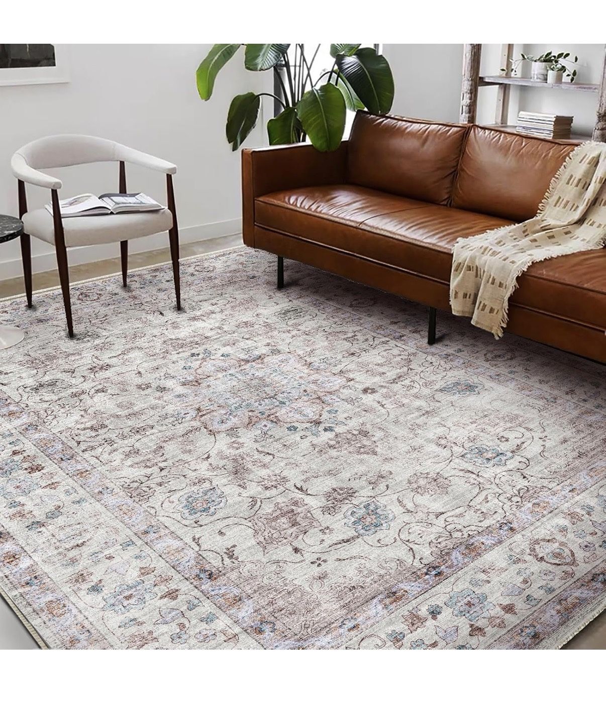 Area Rug 5'x7' Washable Rug