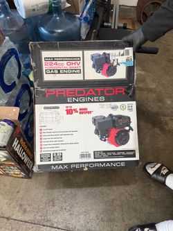 Brand new 224 predator motor