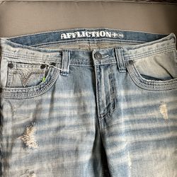 Affliction Men’s Jeans Size 32 NWOT