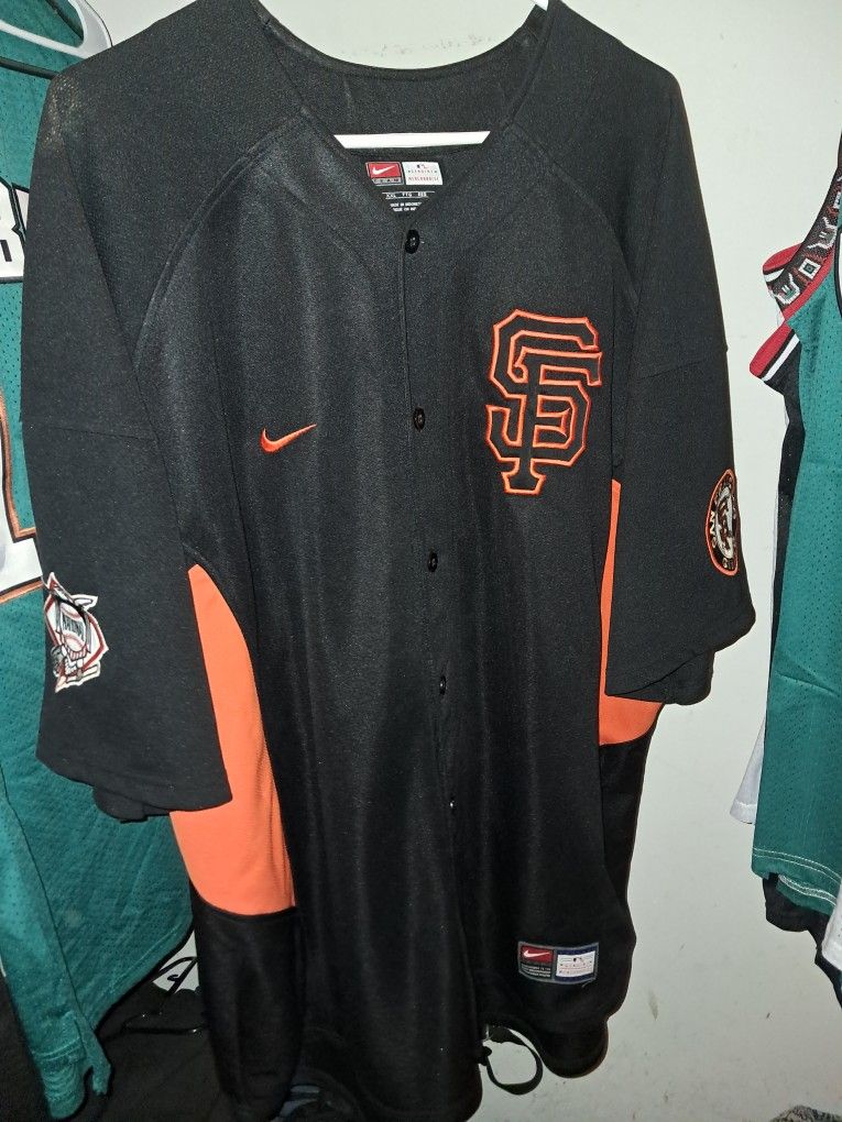 San Francisco Giants #5-Durham Stitched Jersey sz.2XL-Men's Nike