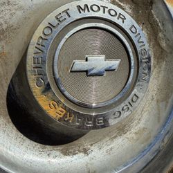 classic vintage Chevrolet Rally Wheel