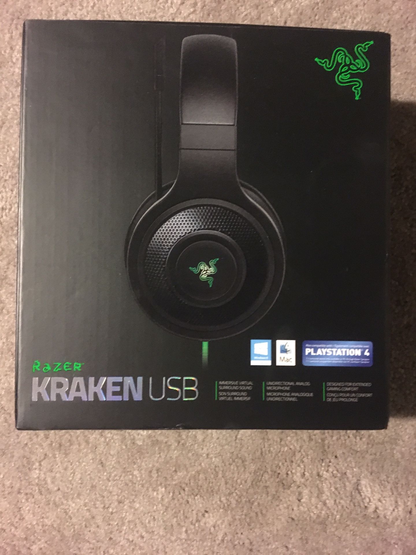 Razer Kraken USB gaming headset