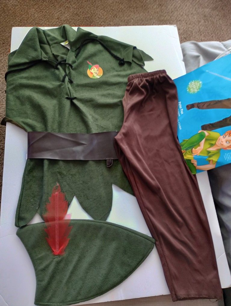 Disney Classic Peter Pan Costume Size 3T