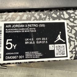 Air Jordan 3 retro (gs) 