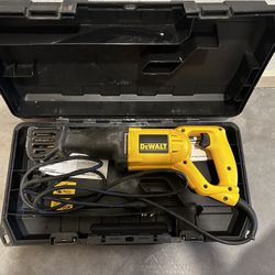 Corded Dewalt Saw Zaw (Used Once)