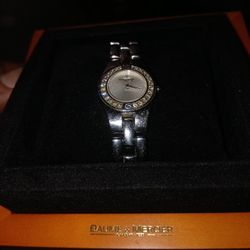 Baume And Mercier Diamond Bezzle Female Watch 