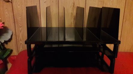 New Black Desk Sorter and Trays for $10