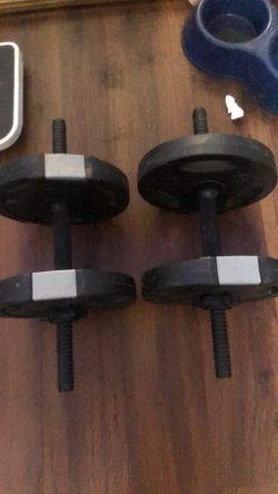 Adjustable weights more included
