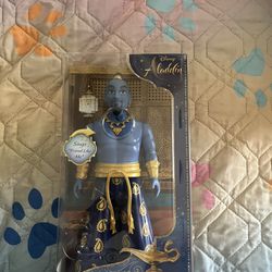 Disney Aladdin Singing Genie Will Smith 12'' Doll New Sings Friend Like Me