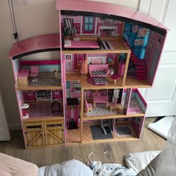 Huge Big Girls Kids Doll House
