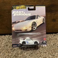 Hot Wheels Mazda Rx7 FD Fast & Furious Premium