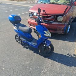 48 V, battery powered  Scooter.\nMake me an offer