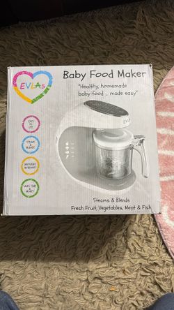 EVLAS Baby Food Maker – Steams & Blends