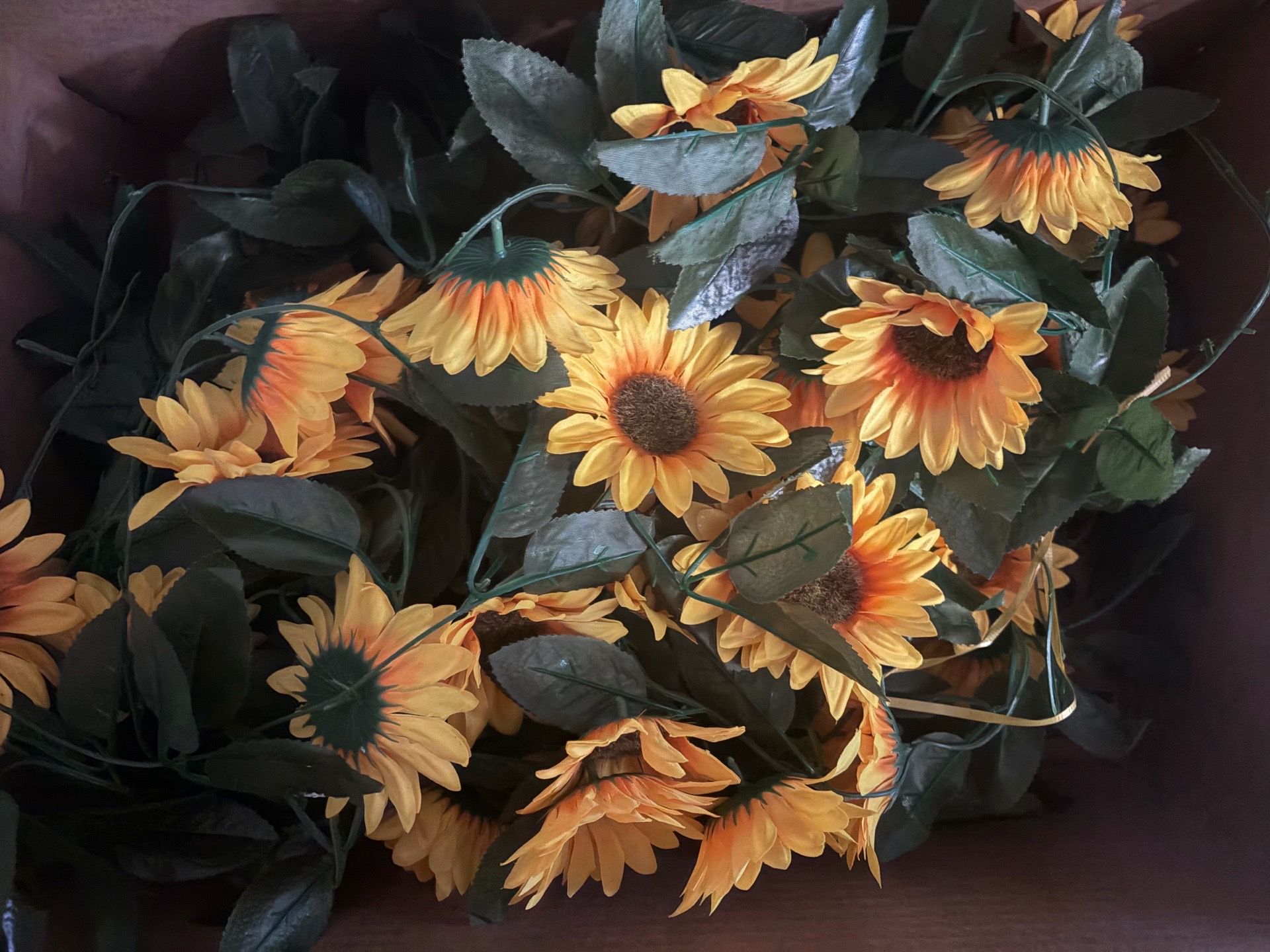 Sunflower party decorations