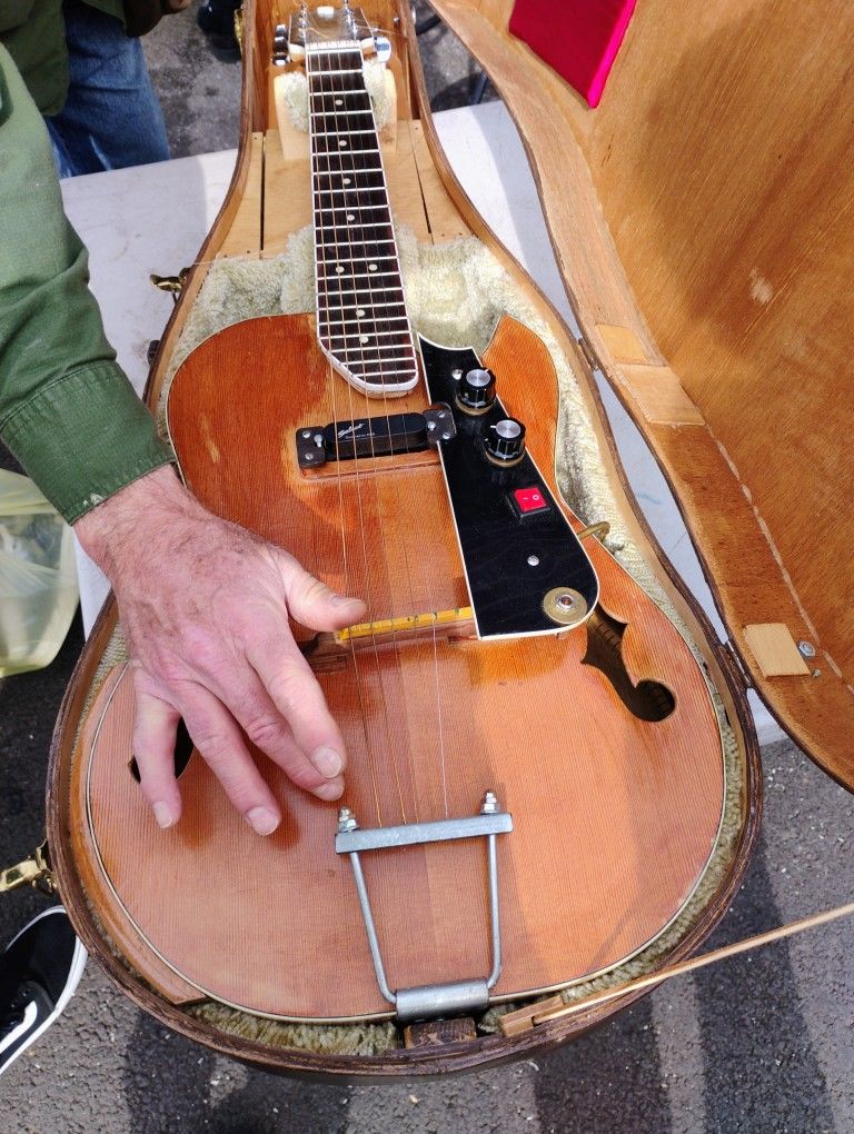 Custom Electric/Acoustic Guitar