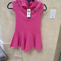 Girls Polo Ralph Lauren Dress Size 7