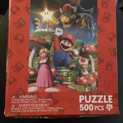 Brand New Super Mario Bros Movie Puzzle – 500 Pieces (MINISO)