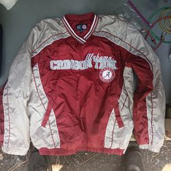 Alabama Crimson Tide Vintage Pullover Jacket 