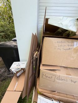 FREE moving boxes